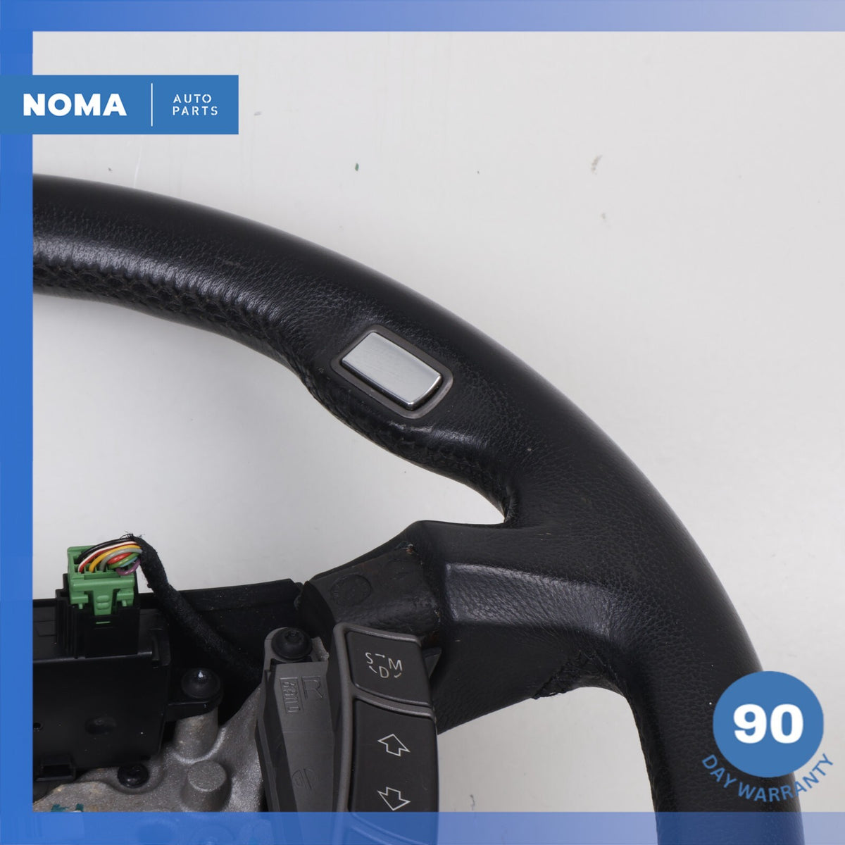 2005 BMW E66 745Li Steering Wheel Black 32346761747 OEM - photo 4