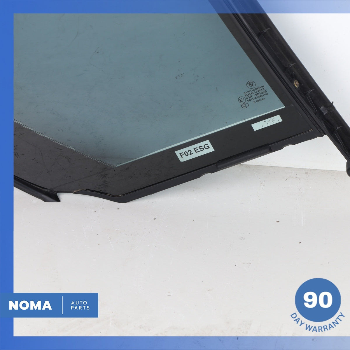 09-15 BMW F02 750i 740i LWB Rear Right Quarter Panel Window Glass 7177850 OEM - photo 4