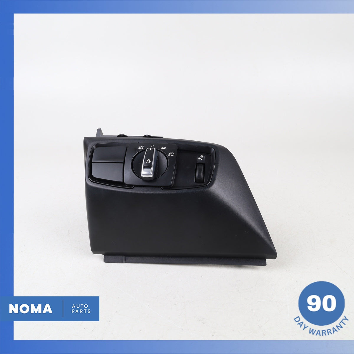 14-21 BMW i3 I01 Hybrid Headlight Head Light Control Switch w/ Trim Black OEM - photo 2