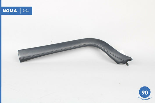 10-15 Jaguar XJ XJL Center Console Left Side Molding Panel Leather Navy JMN - photo 1