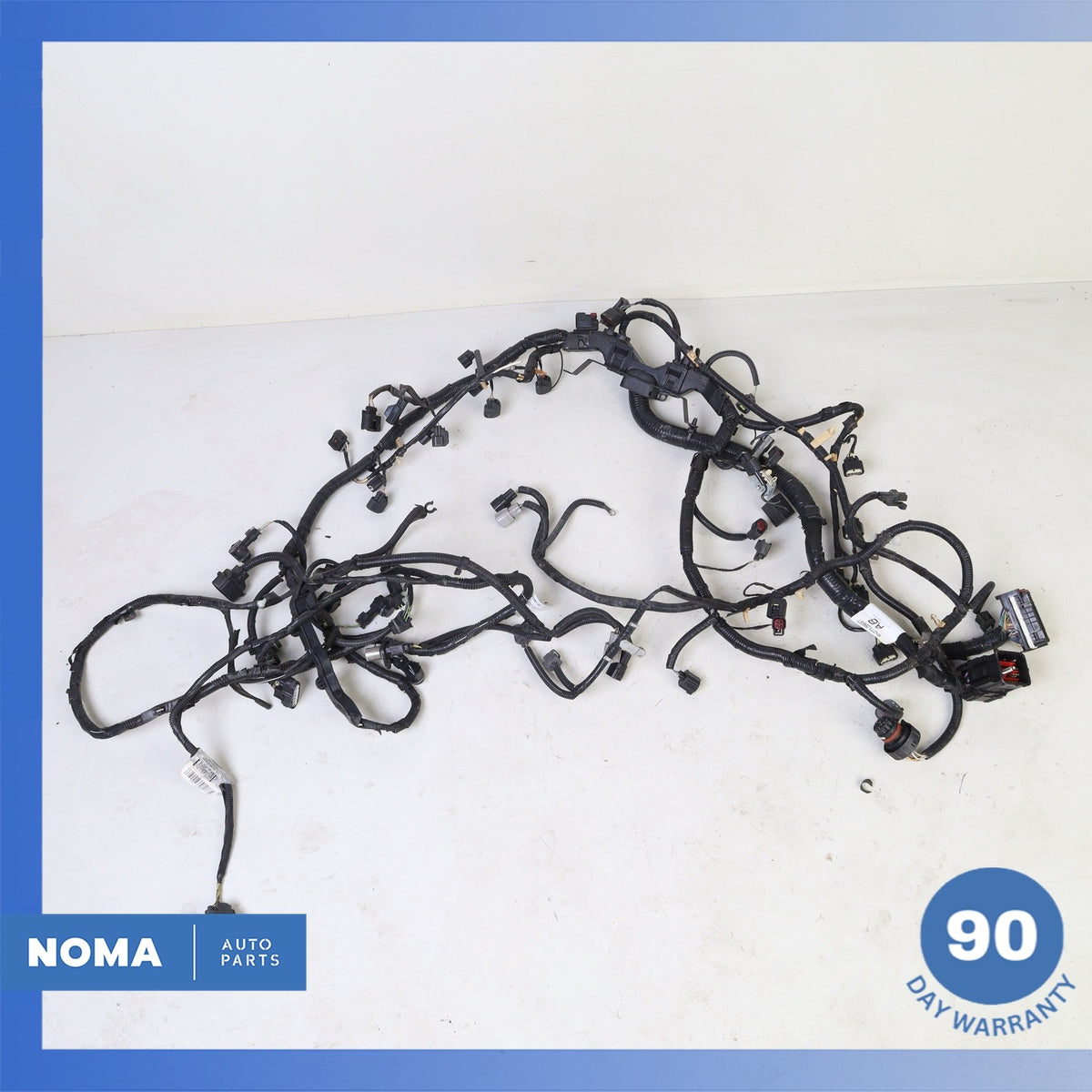 13-17 LR Range Rover L405 L494 Rear Bumper Wiring Wire Harness DK6215B484BD OEM - photo 1