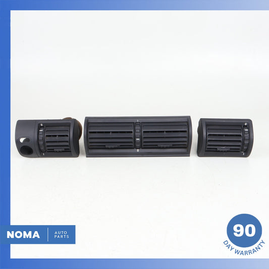 BMW E36 Z3 Convertible Dashboard A/C AC Air Vent Grille Set OEM - photo 1