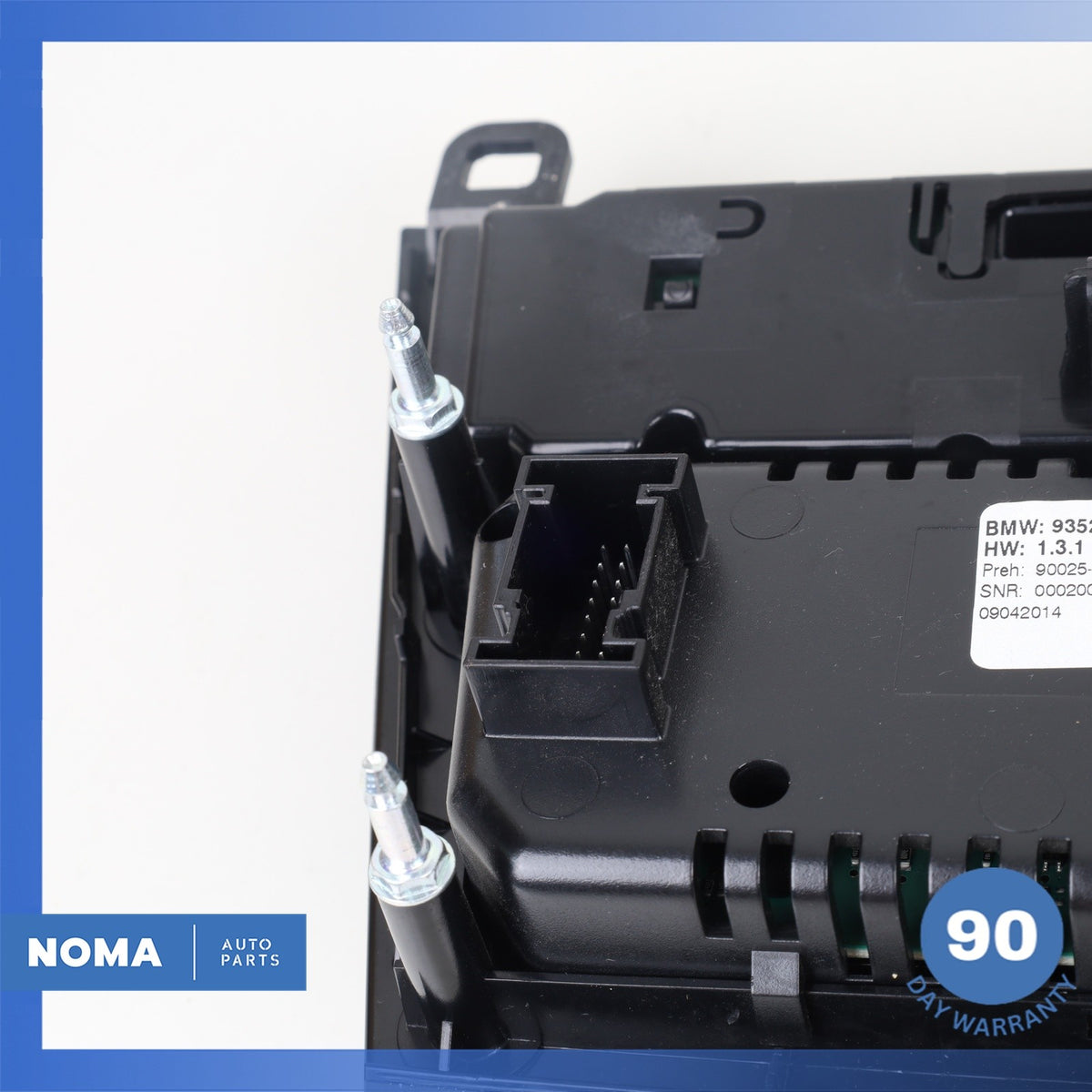 BMW F02 750i 740i Front A/C AC Radio Control Panel Switch OEM - photo 17