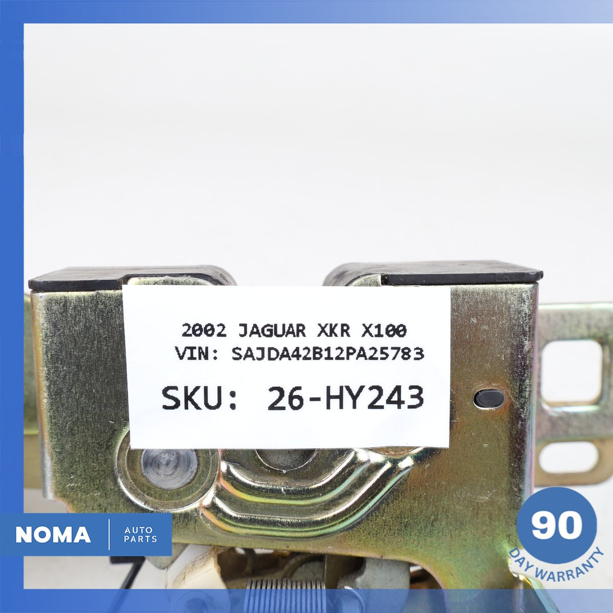 97-02 Jaguar X100 XKR XK8 Trunk Boot Latch Lock Mechanism GJE3500AA OEM - photo 13