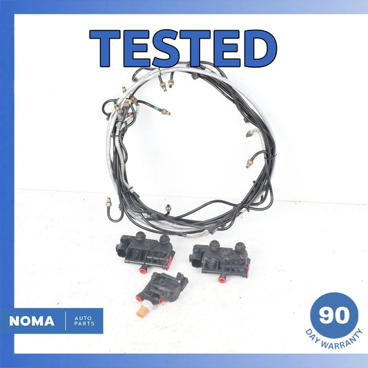 14-16 Land Rover L319 LR4 Air Suspension Hose Line Set w/ Valves AH223C253CB OEM - photo 1