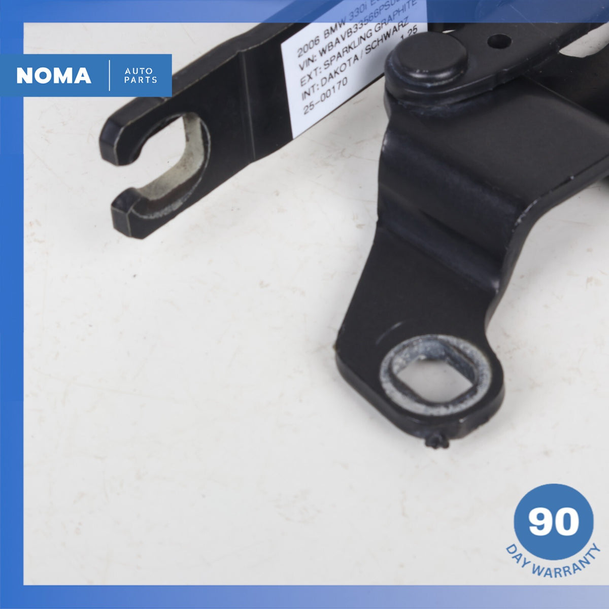 06-13 BMW E90 330i 328i Left & Right Side Hood Bonnet Hinge Set of 2 OEM - photo 4