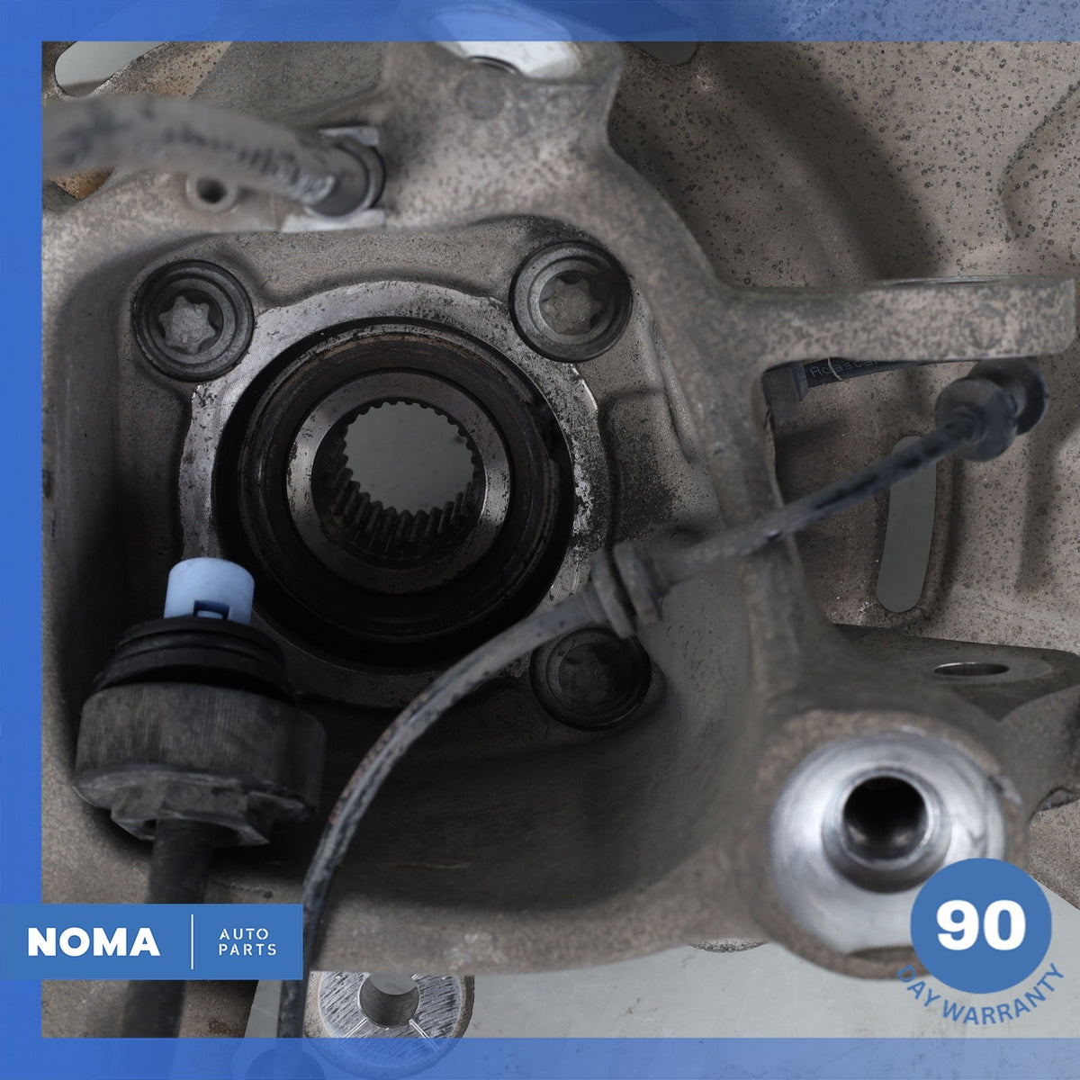 BMW F02 750i 740i Rear Right Side Wheel Carrier Spindle Knuckle Hub OEM - photo 12