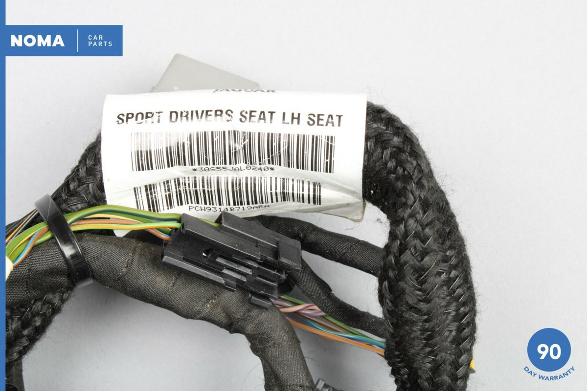 10-15 Jaguar XJ X351 Front Left Driver Sport Seat Wire Harness w/ Bracket OEM - photo 6