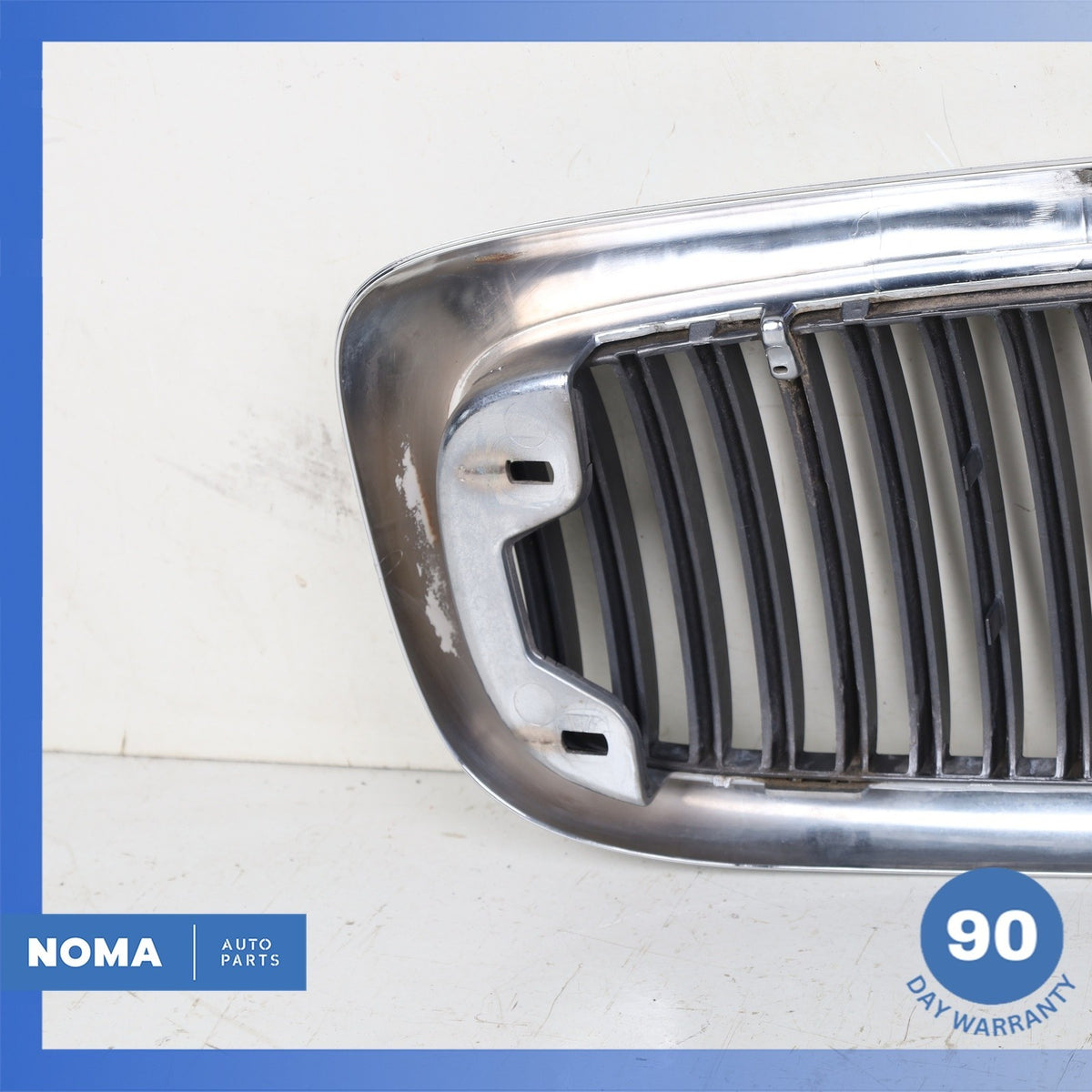 98-03 Jaguar X308 XJ8 XJR VDP Front Radiator Center Grille Chrome HNC5504CB OEM - photo 18