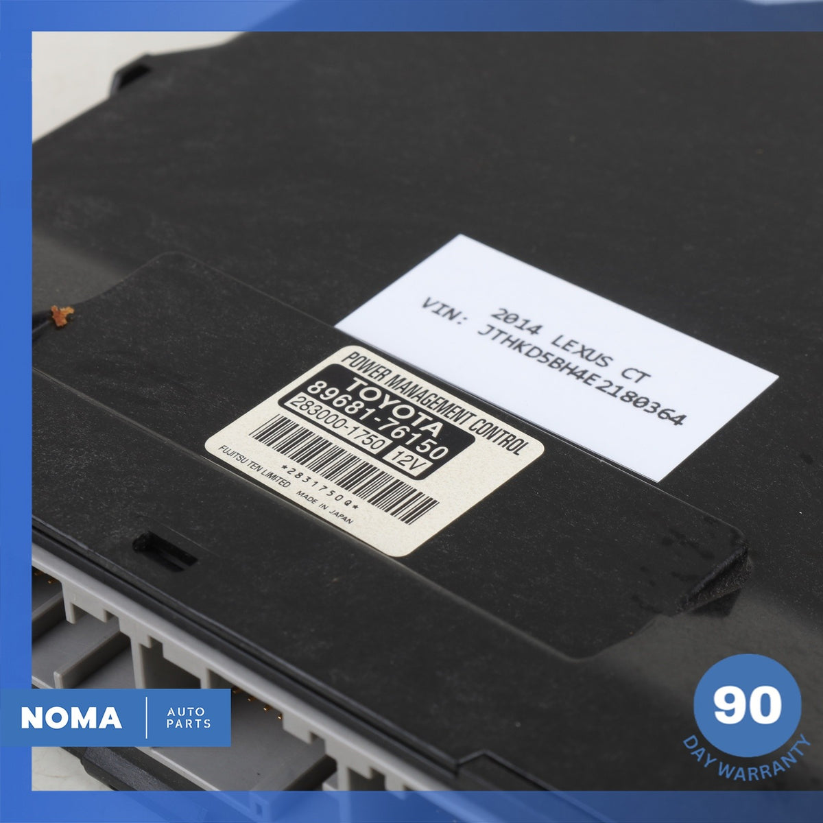 Lexus ZWA10 CT200h Power Management Control Module 89681-76150 OEM - photo 6