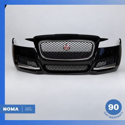 16-20 Jaguar X260 XF Front Bumper Cover Panel Assembly Black OEM - photo 1