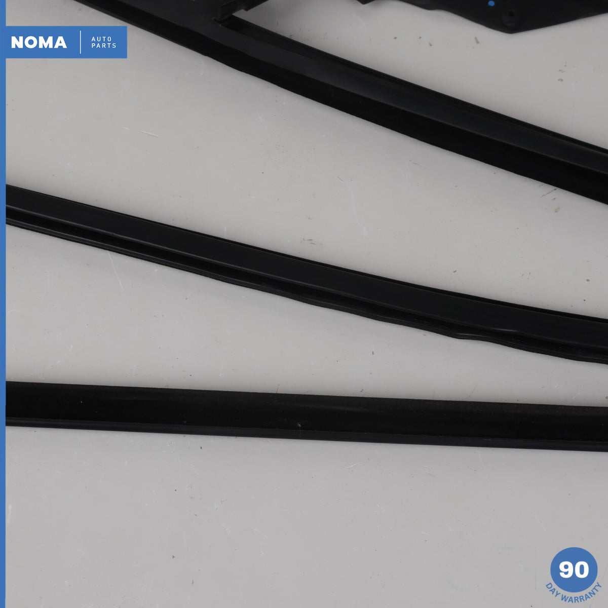 03-08 BMW E85 Z4 Right Passenger Door Window Weather Strip Seal Set of 2 OEM - photo 7