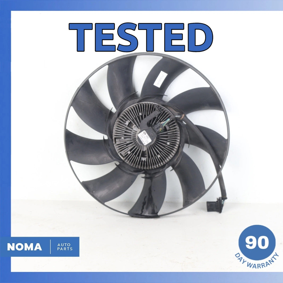 10-26 RR Sport L494 Engine Motor Radiator Cooling Fan w/ Clutch LR012644 OEM - photo 1