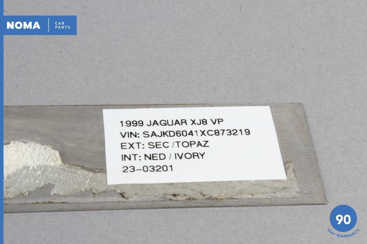 98-03 Jaguar XJ8 XJR VDP X308 Front Left or Right Door Scuff Tread Plate OEM - photo 14