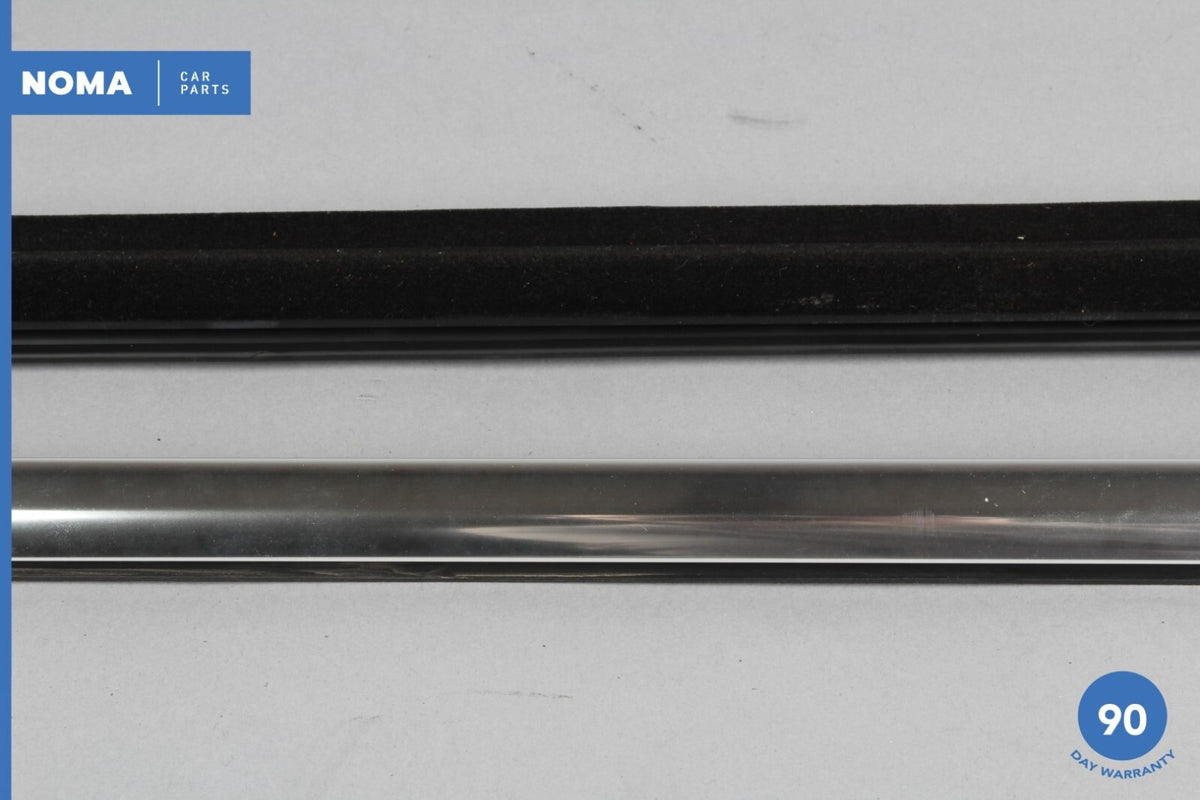 00-08 Jaguar S-Type X204 Rear Right Passenger Side Door Window Seal Set of 2 OEM - photo 4