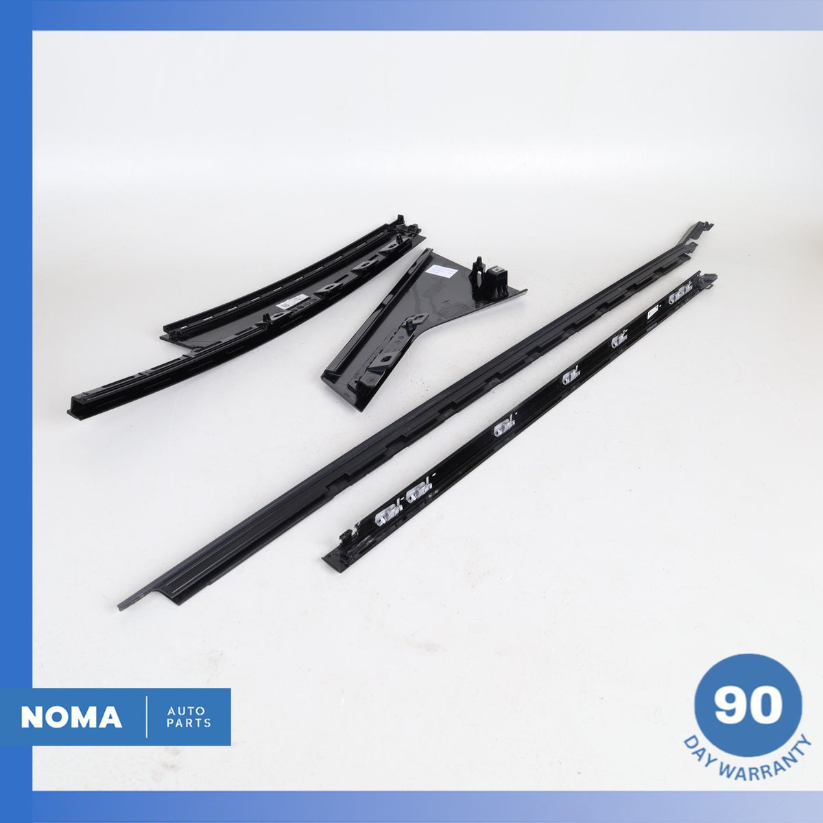 20-23 Range Rover Evoque L551 Rear Right Outer Door Window Molding Set OEM - photo 10