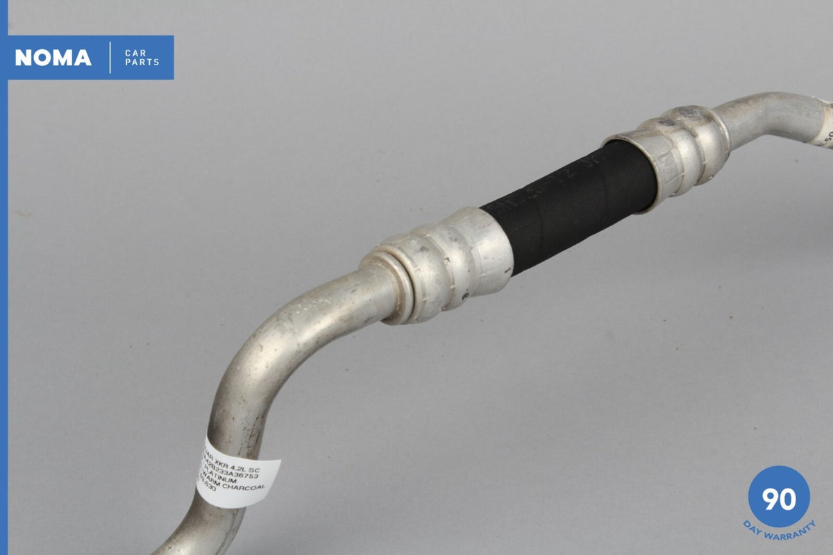 00-03 Jaguar XKR X100 4.2L S/C Engine Oil Fluid Single Cooler Hose Line OEM - photo 5