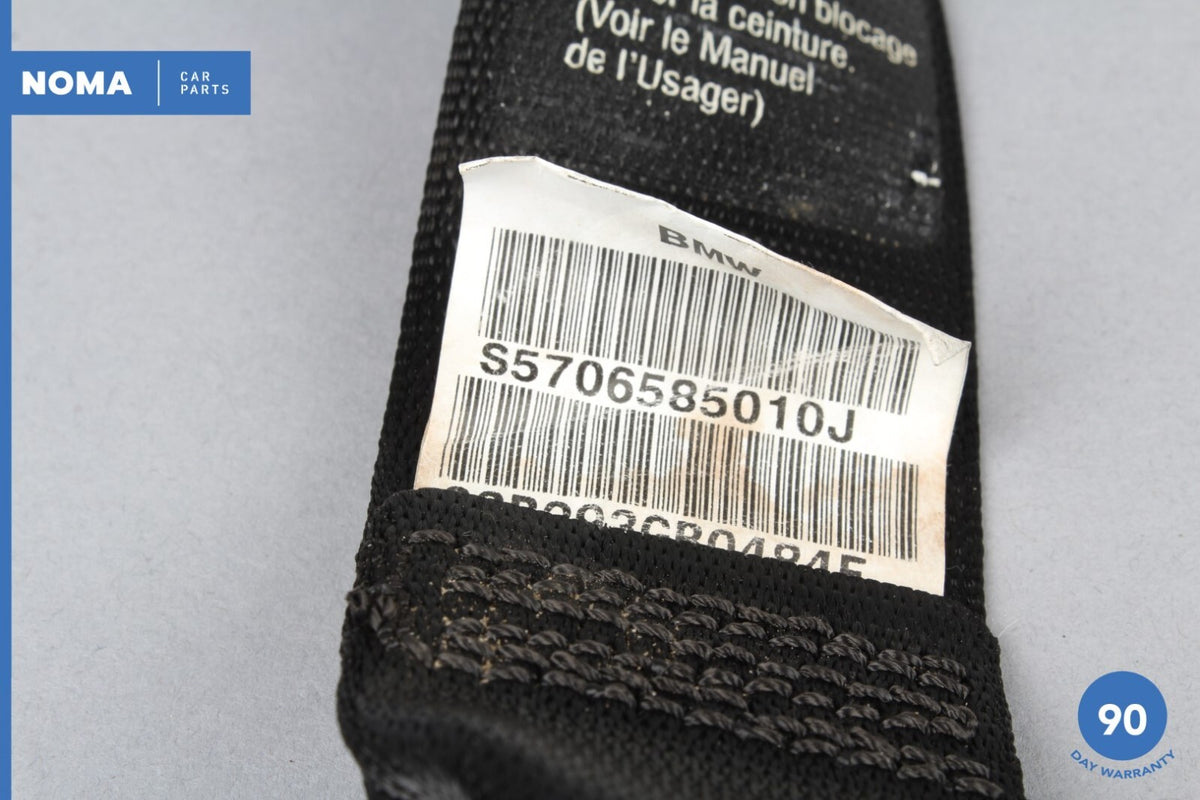 02-09 BMW E60 530i Rear Center Side Seat Belt Retractor Black 72117065850 OEM - photo 6