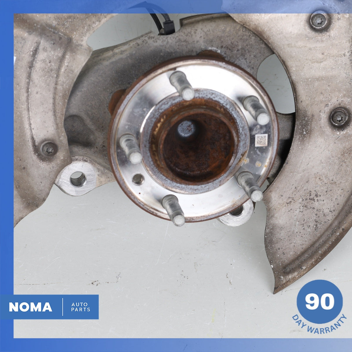 16-18 Jaguar X260 XF RWD Front Right Side Spindle Knuckle Hub w/ Shield OEM - photo 5