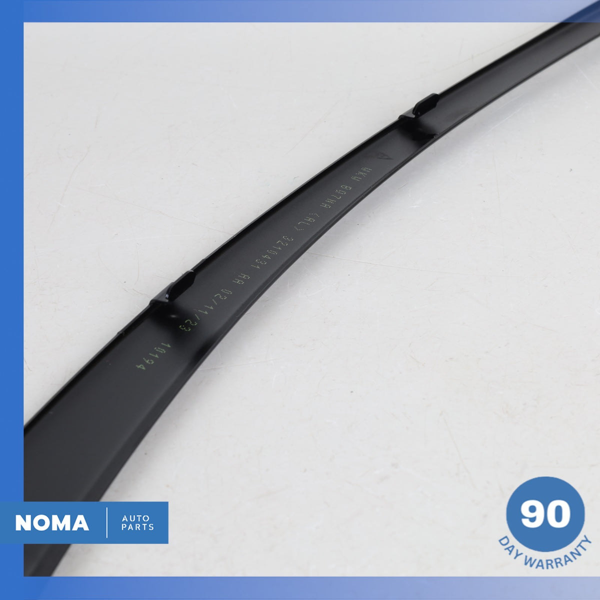 17-23 Jaguar X761 F-Pace Rear Left Quarter Door Window Molding Black OEM - photo 8