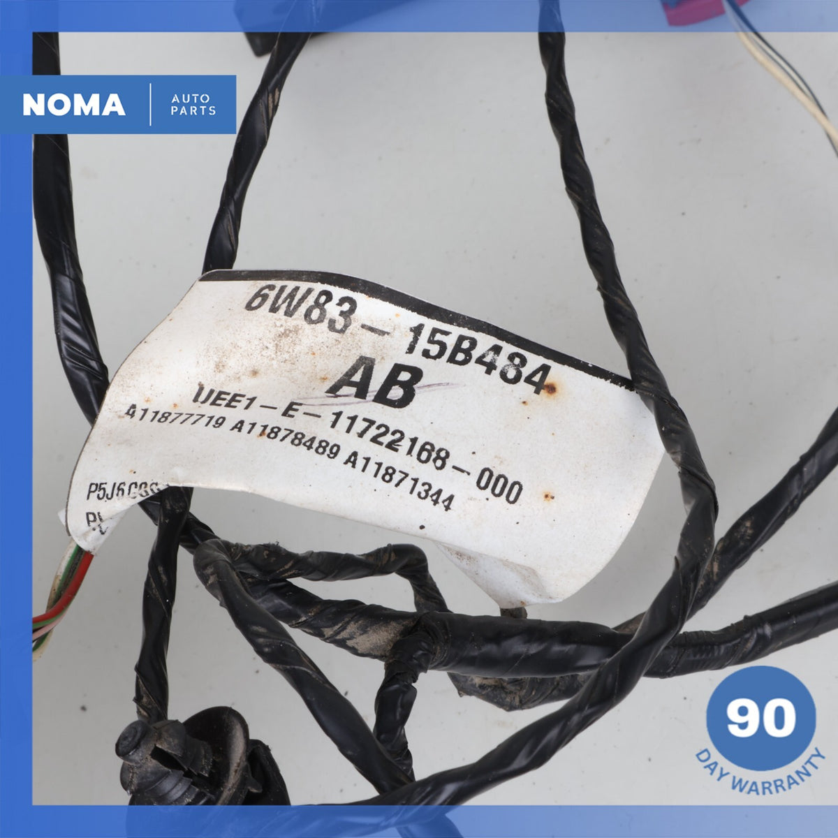 07-09 Jaguar X150 XK Rear Bumper Wiring Wire Harness 6W8315B484AB OEM - photo 20