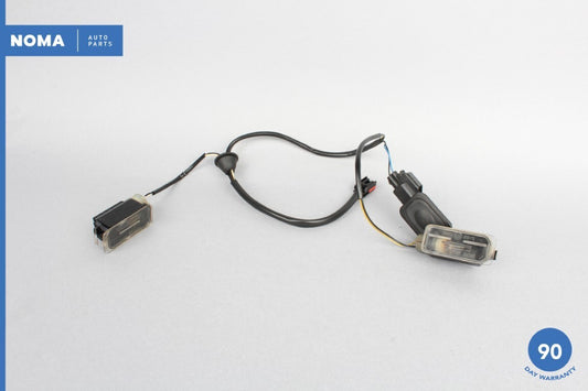 09-11 Jaguar XF XFR X250 Rear Left Right Trunk License Plate Light Lamp Set OEM - photo 1