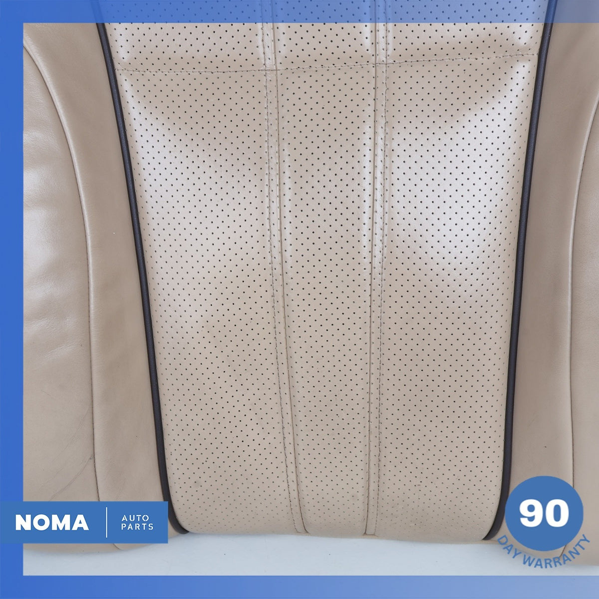 10-19 Jaguar X351 XJL XJR Front Right Side Top Upper Seat Cushion Beige OEM - photo 9