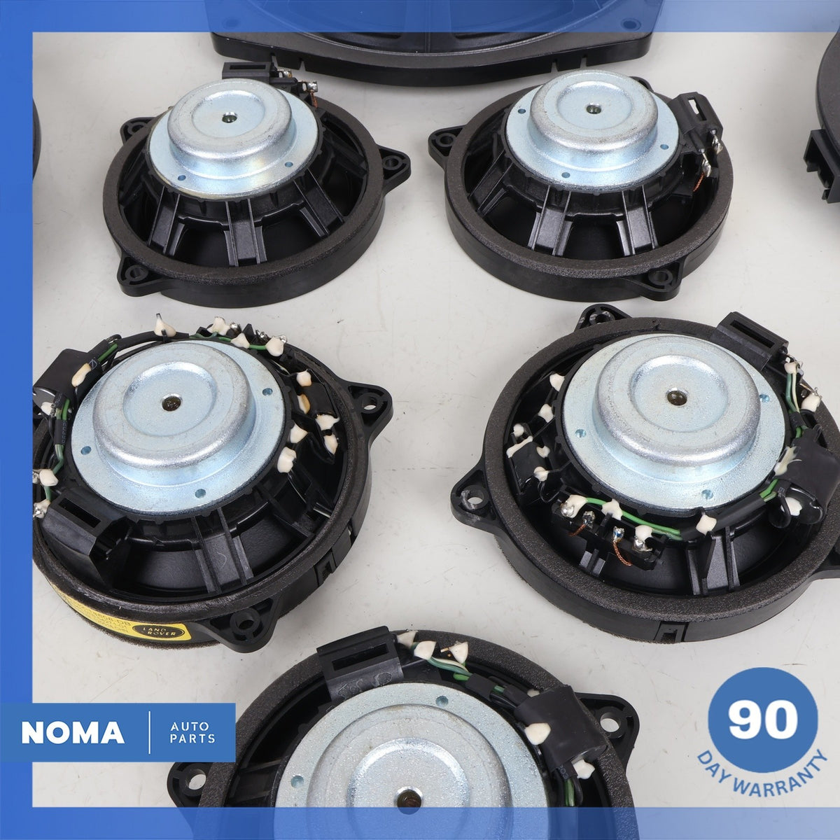 12-19 Range Rover Evoque L538 L550 Front & Rear Hi-Line 600W Speaker Set OEM - photo 23