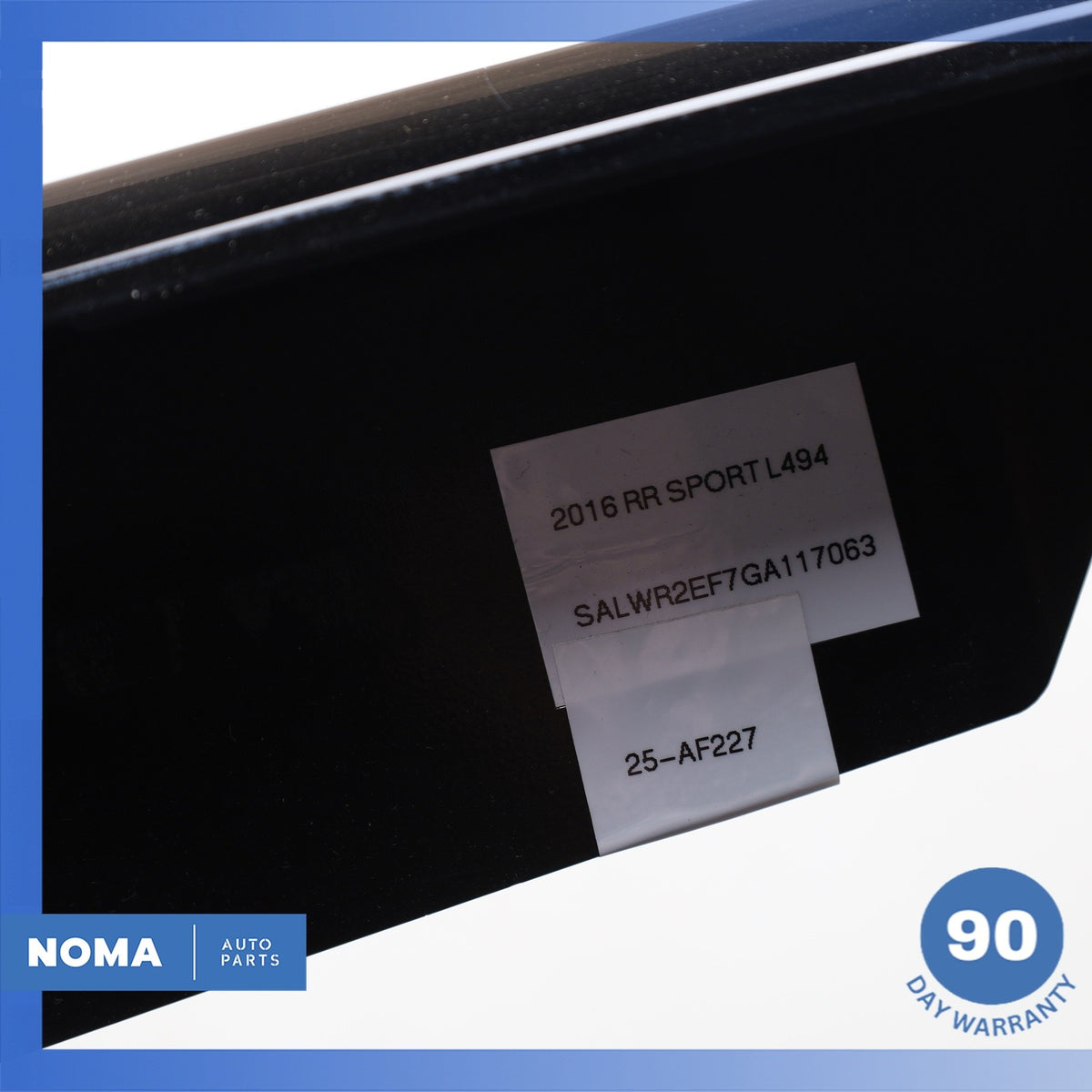 14-22 Range Rover Sport L494 Trunk Bezel License Plate Molding DK6240406DA OEM - photo 14