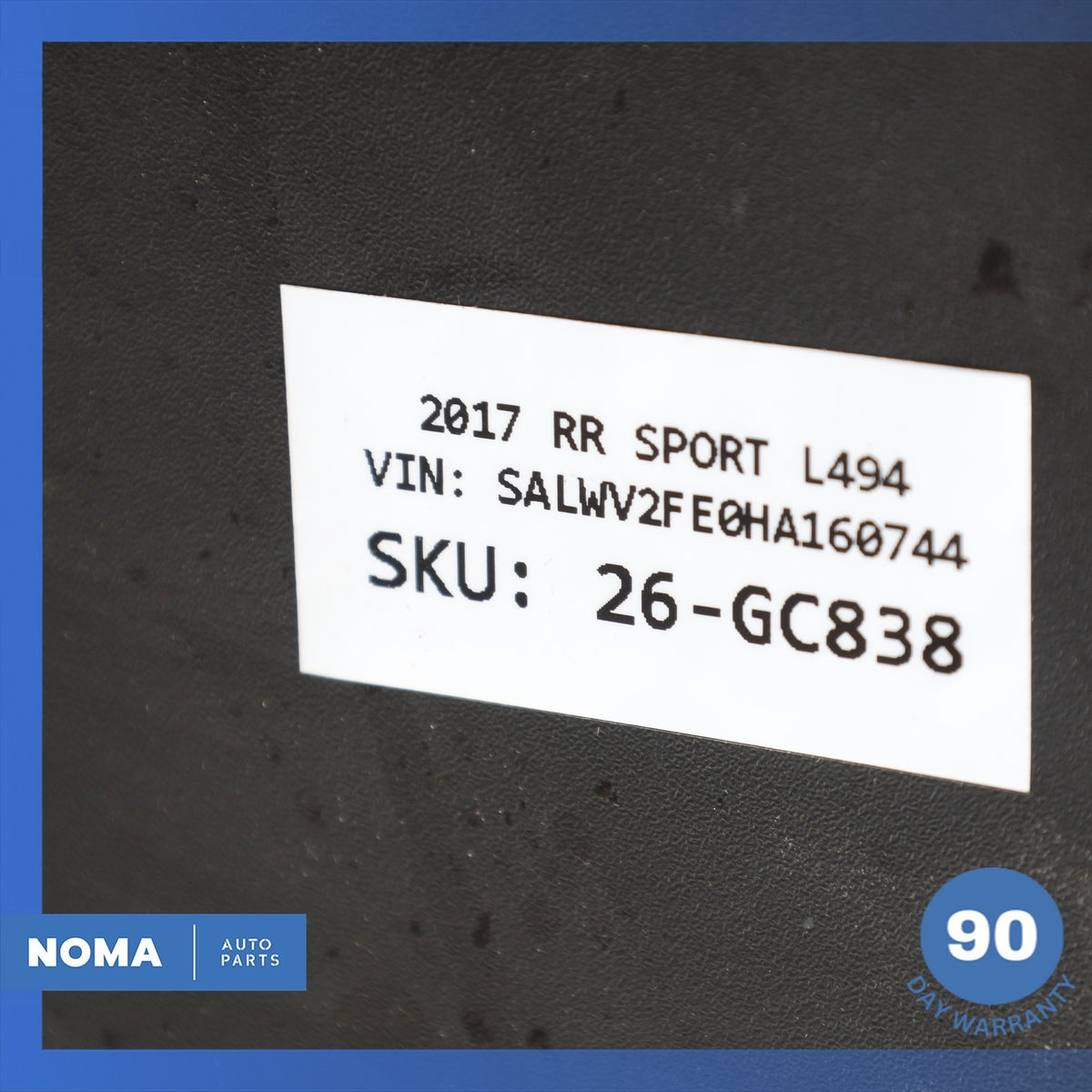 14-17 LR Range Rover Sport L494 Rear Left & Right Seat Cushion Set w/ Frame OEM - photo 24