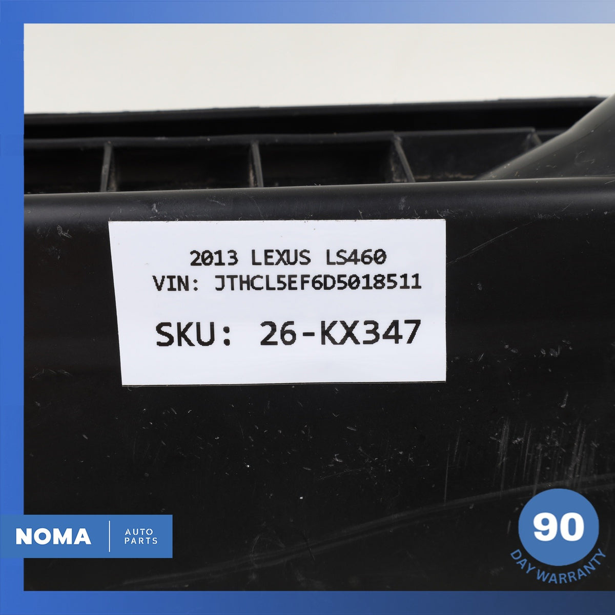 07-17 Lexus USF40 LS460 Right Passenger Air Cleaner Filter Box 1770138120 OEM - photo 20