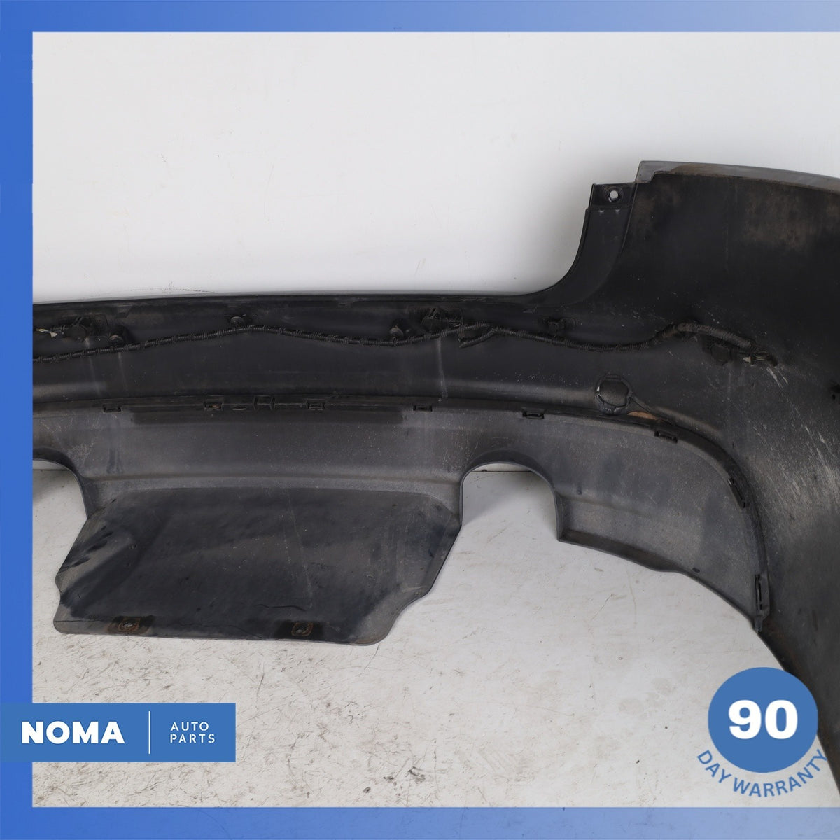 16-20 Jaguar X260 XF Base Rear Bumper Cover Panel Black T2H4208 OEM - photo 16