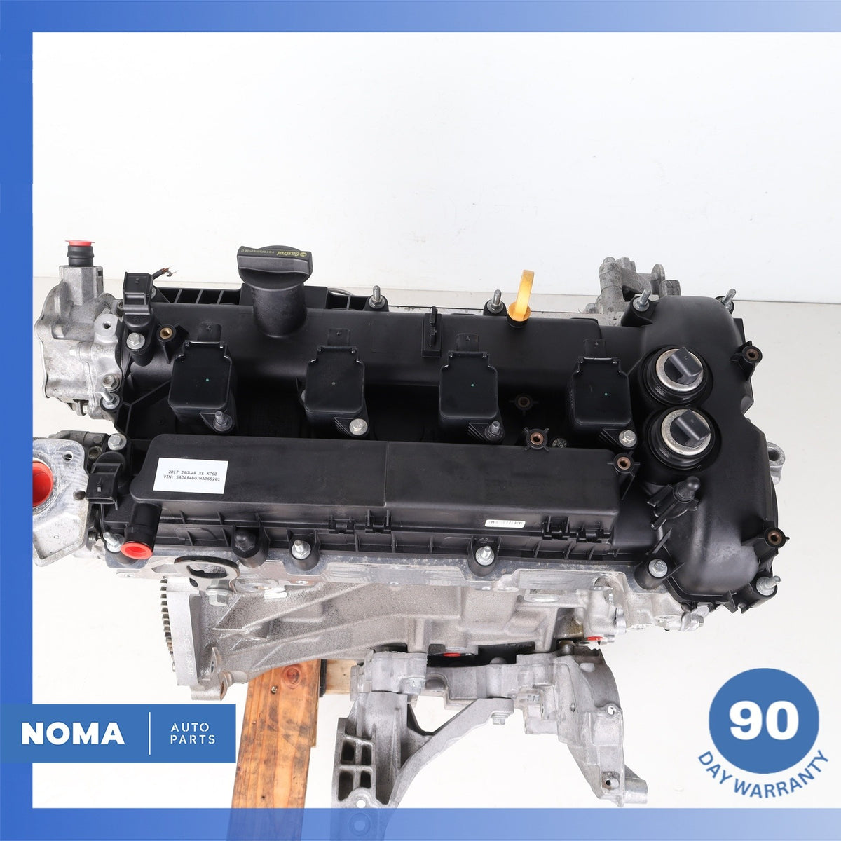 13-17 Jaguar X760 XE XF 204PT 2.0L Turbo Engine Motor Assembly OEM - photo 19
