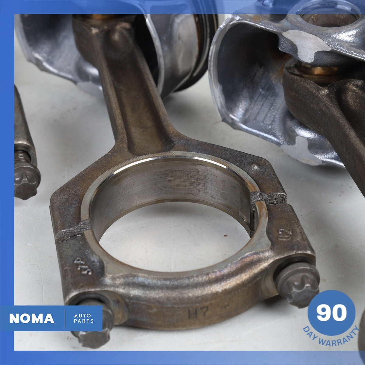 12-18 BMW F25 X3 228i 528i 2.0L N20 Engine Piston Connecting Rod Set OEM - photo 9