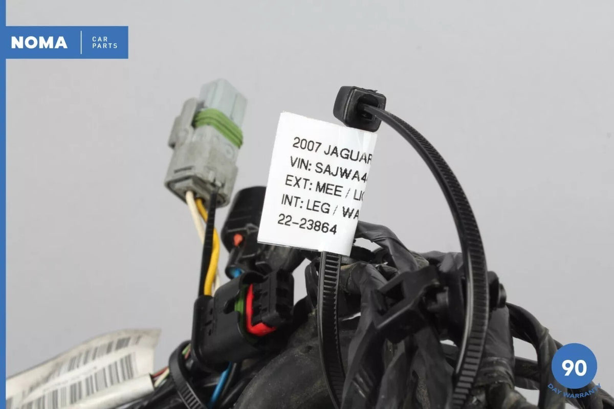 07-09 Jaguar X150 XKR Rear Bumper Wiring Wire Harness 7W8315B484EC OEM - photo 12