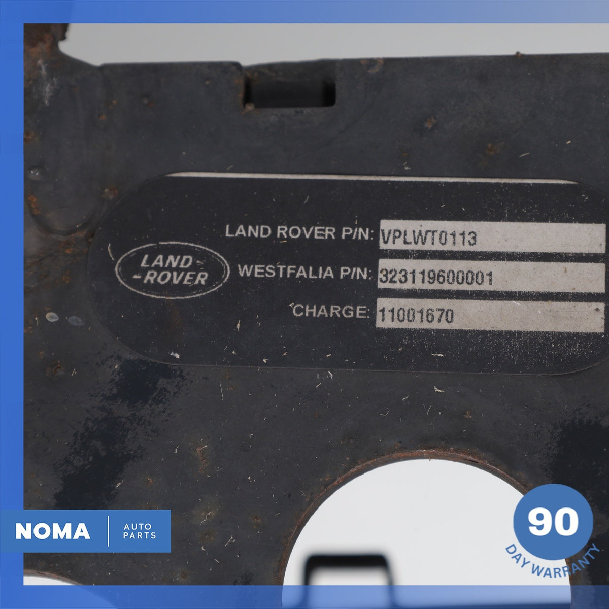 14-22 LR Range Rover Sport L494 Trailer Rear Tow Hitch Reinforcement Bar OEM - photo 7