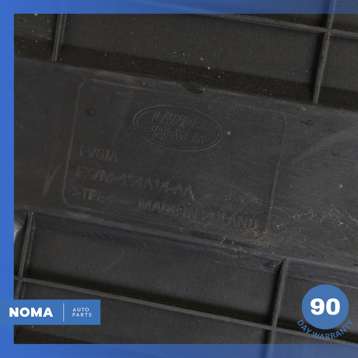 15-23 LR Discovery Sport L550 Rear Back Trunk Boot Cargo Rubber Floor Mat OEM - photo 14