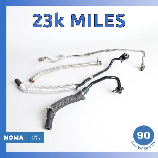18-23 Range Rover Evoque L551 AJ20P4 Turbo Turbocharger Oil Line Set OEM 23k - photo 1