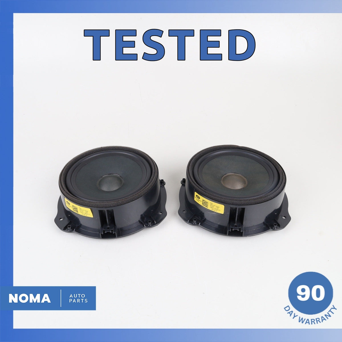 16-26 Jaguar X260 XF Front or Rear Door Audio Sound Speaker Loudspeaker Set OEM - photo 1