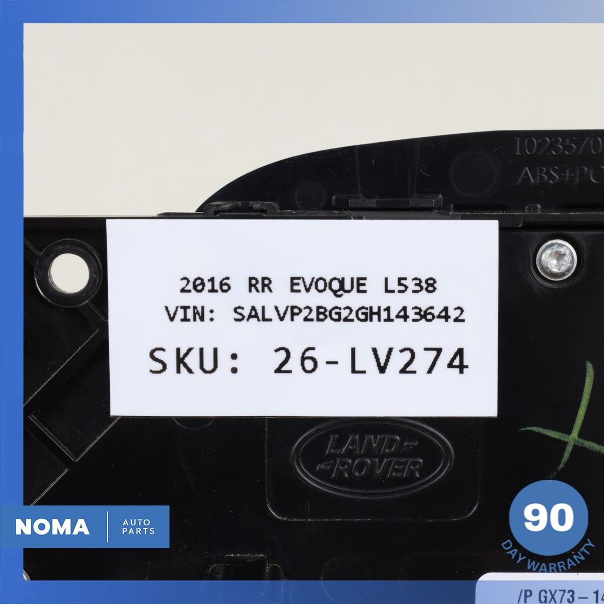 Range Rover Evoque L538 Front Right Side Seat Memory Switch OEM - photo 12