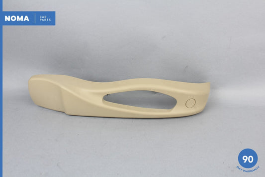 03-08 BMW Z4 E85 Front Right Passenger Side Seat Switch Panel Bezel Beige OEM - photo 1