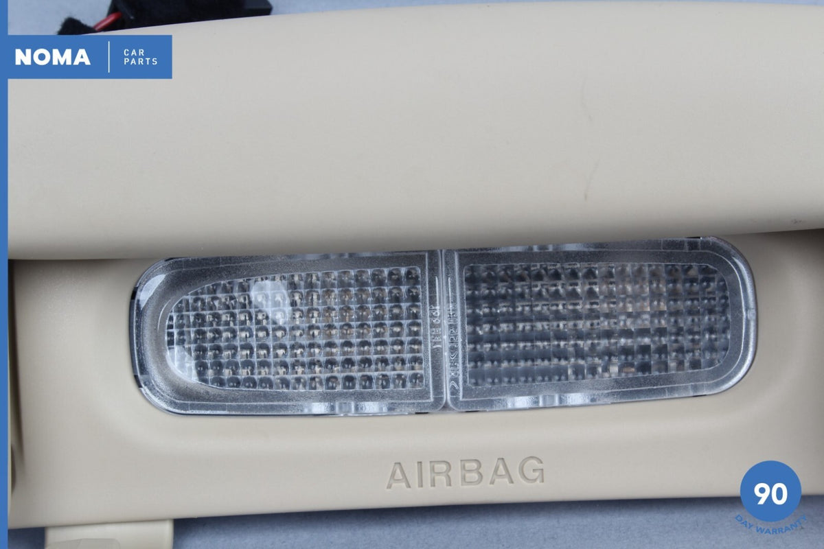 04-09 Jaguar XJ8 VDP X350 X358 Rear Right Side Roof Grab Handle w/ Lamp SEL OEM - photo 3