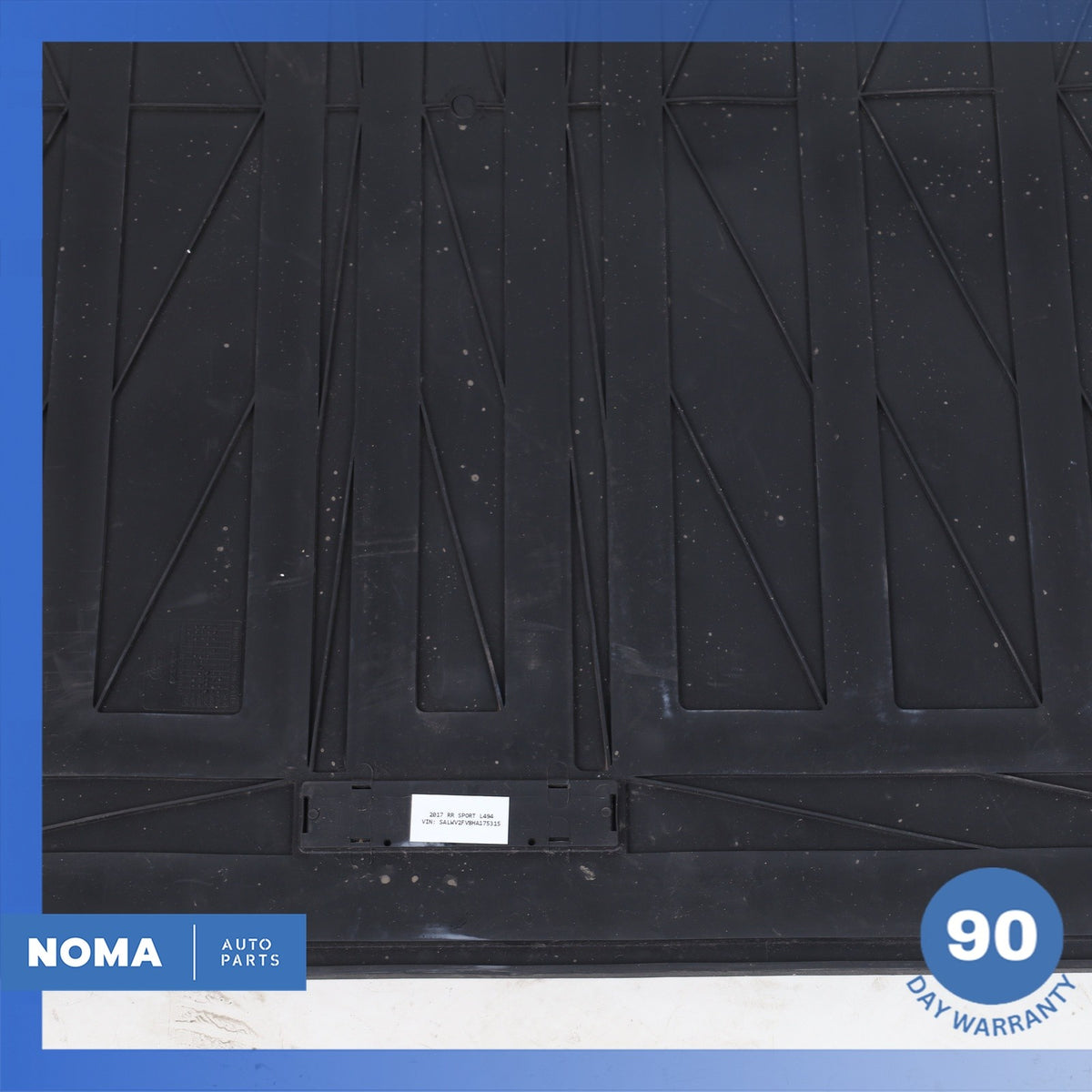 14-22 LR Range Rover Sport L494 Rear Back Trunk Boot Cargo Rubber Floor Mat OEM - photo 13