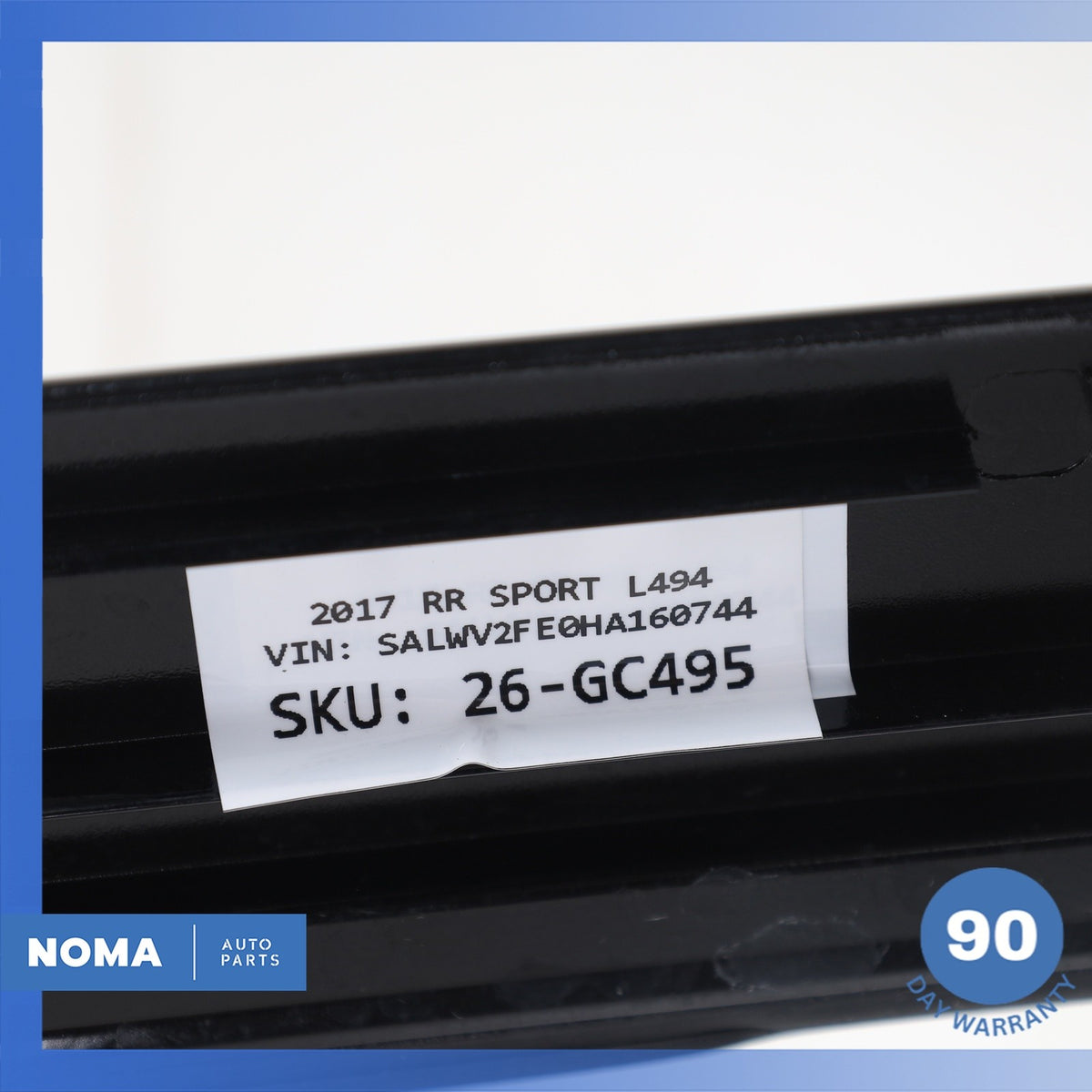 13-22 LR Range Rover L494 L405 Panorama Pano Sun Roof Right Side Molding OEM - photo 14