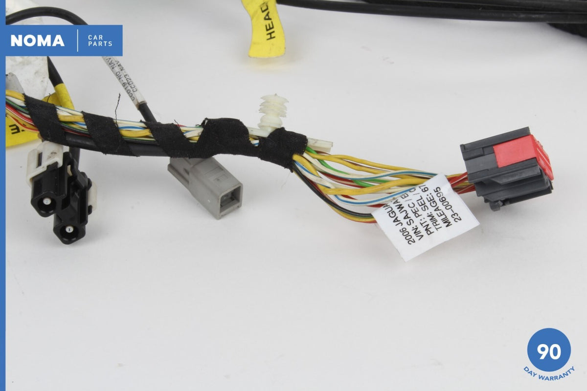 2006 Jaguar XJ8 XJR Vanden Plas X350 Center Console Wire Wiring Harness OEM - photo 8