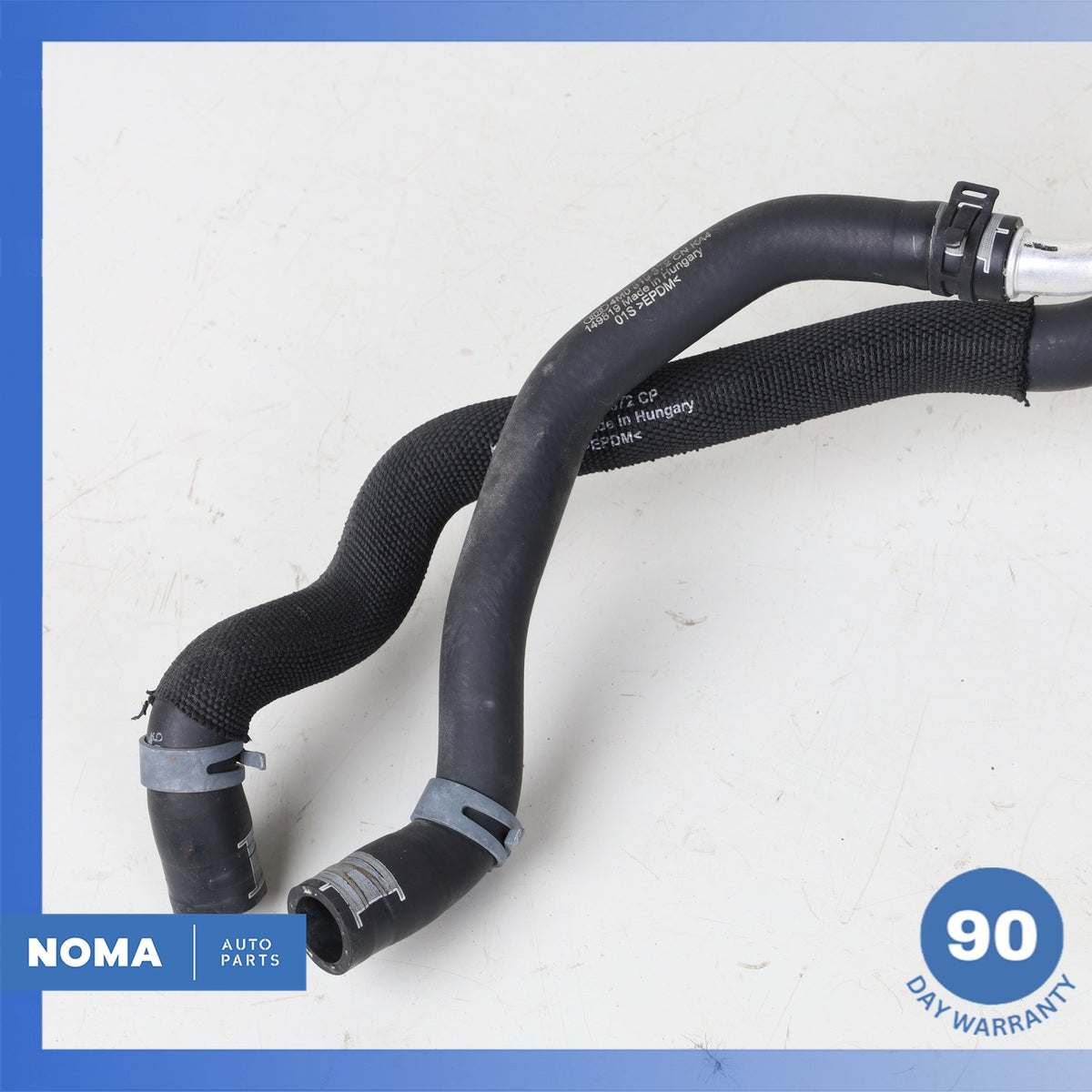 17-19 Audi 4M Q7 Engine Coolant Hose Pipe Set OEM - photo 10