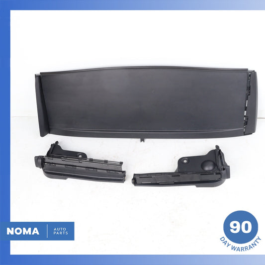 03-08 BMW E85 Z4 Folding Top Compartment Lid Cover Panel Black Set OEM - photo 1