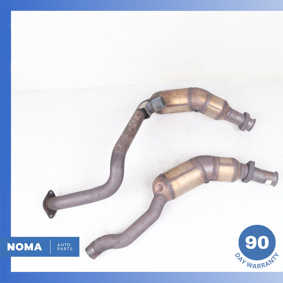 10-13 Range Rover L319 L320 5.0L Exhaust Downpipe Right & Left Set OEM - photo 11