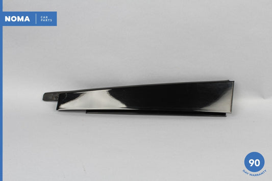 00-02 Jaguar S-Type X200 Rear Right Side Outer Door B-Pillar Molding Black OEM - photo 1