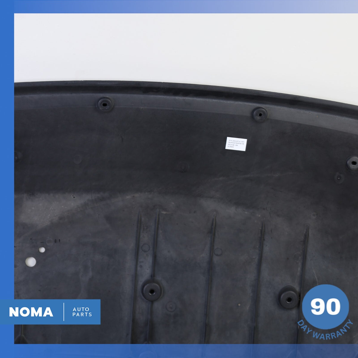 16-19 Jaguar X351 XJL XJR Rear Center Under Body Splash Shield FW93589N836AC OEM - photo 9